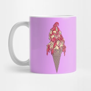 bear ice cream Mug